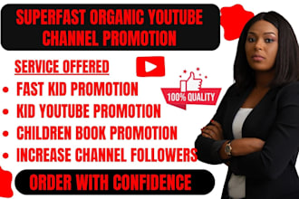 do organic fast kids youtube video channel promotion kids music with reddit post