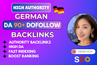 create high authority german guest post dofollow backlinks