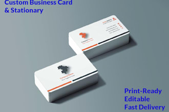 design premium business cards and stationery for your brand identity