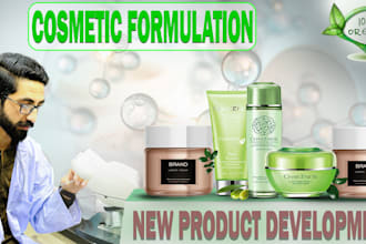 be cosmetic chemist to develop formulation for organic products