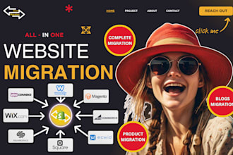 migrate to shopify store, woocommerce, wix, bigcommerce, weebly, squarespace