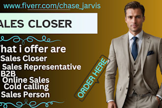 sales closer b2c sales rep sales agent be your virtual assistant telemarketing