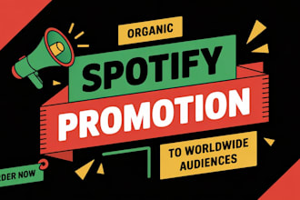 do spotify album promotion, spotify music track promotion
