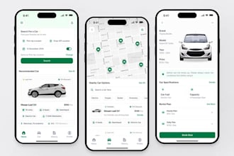 develop a car rental marketplace app, car booking app, car swap app