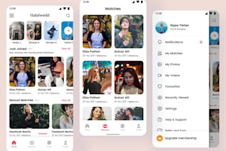 design social media app, onlyfans website, dating website, online dating app