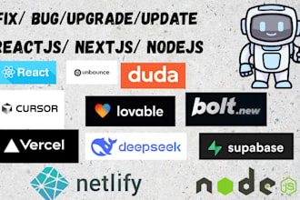 develop and deploy lovable website bolt new ai cursor ai, ,shadcn UI, supabase
