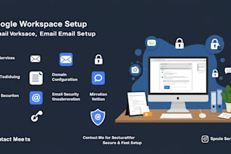 set up business email fix google workspace issues dns dmarc spf dkim mx record