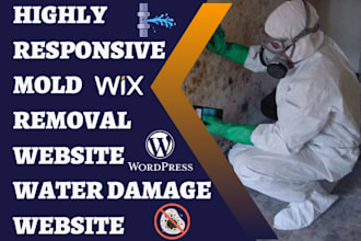 design mold removal website mold remediation website water damage website