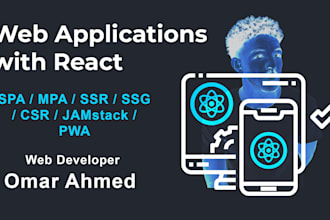 create responsive react website from scratch