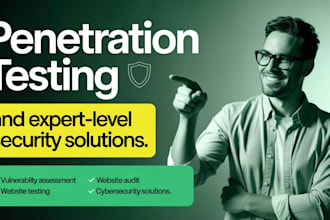 penetration test and vulnerability assessment on your site