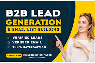 find for you targeted b2b lead generation and linkedin leads