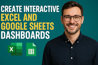 create performance, sales, and inventory dashboards in excel or sheets