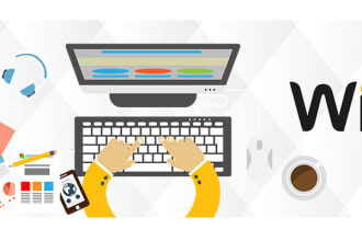 create, customize and design wix website