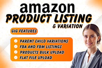 do amazon variation listing product listing parent child listing via flat file