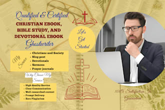 write your christian ebook, bible study, and devotional ebook
