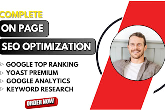 do website SEO optimization on wordpress, shopify, wix, squarespace for ranking