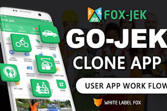 develop restaurant app multi service app handyman like gojek  clone app