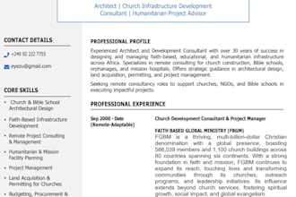 design a quality visually appealing resume to get you hired