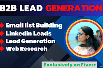 do b2b lead generation, targeted email list building servies