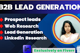 do b2b lead generation, business leads, targeted email list building service