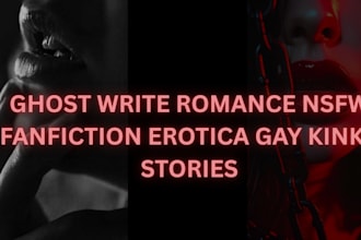 be romance ghostwriter nsfw fanfiction erotica erotic story gay kinky lgbt story