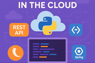 develop robust java, python backend apis and microservices