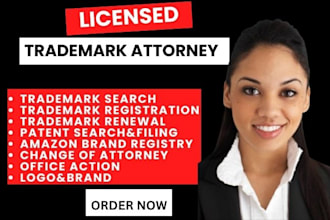 your US licensed patent, trademark attorney, trademark registration
