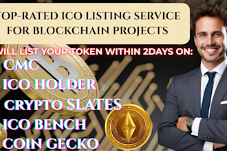 submit your ico to coingecko, coincodex, and 100s crypto platforms