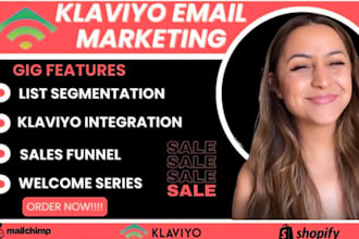 create email marketing campaign activecampaign automation klaviyo sales funnel