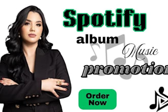 do spotify music promotion, spotify album promotion