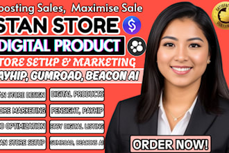 stan store design, beacons ai, payhip gumroad, pensight, stan store marketing