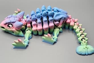 sculpt articulated flexi toys and animals for 3d printing