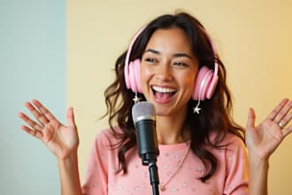 be your female singer, children song, edm rnb female lead