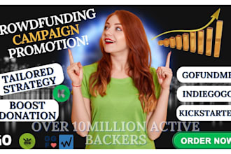 shout out your campaign to over 10mx real active crowdfunding backers
