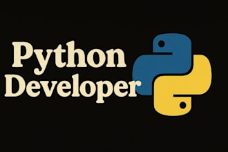 develop python bots, write scripts, and automate tasks