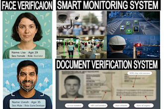 make facial recognition, document verification ocr, and smart monitoring systems