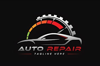 do modern car wash, racing, automotive logo and any graphics design