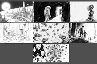 draw storyboard for your projects