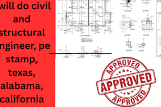 do civil and structural engineer, pe stamp, rhode island, oregon, ohio
