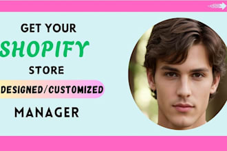 redesign edit fix shopify store issue product review seo manager