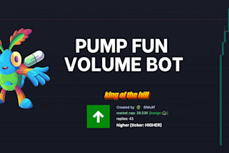 develop solana pumpfun bundle bot volume holder bot solana trading bot bump bot