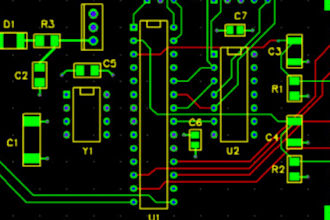 do pcb circuit design, schematic, pcb assembly, gerber and bom  on altium, kicad