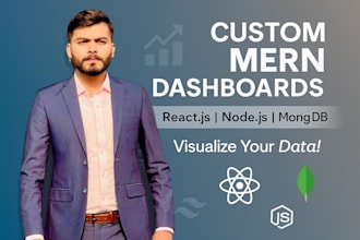 build a custom mern dashboard with dynamic charts and admin features
