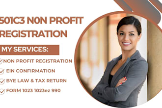 file nonprofit, 501c3 legal, tax exempt, irs, articles of incorporation, bylaws