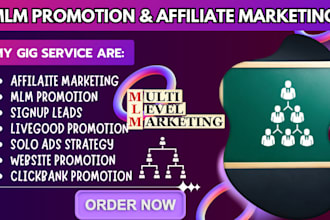 do mlm marketing, affiliate website link promotion mlm leads, livegood promotion