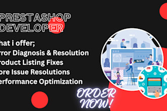 fix any kind of error and issues in prestashop, product listing, prestashop core