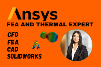 do fea and cfd simulation on ansys and solidworks