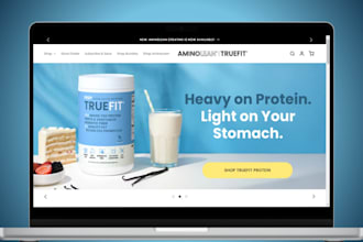 build supplement shopify store whey protein pre workout website supplement store