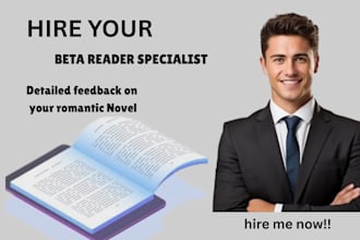 beta read your science fiction, fantasy, or love novel