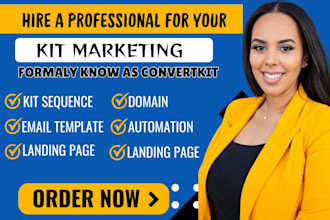 do convertkit email template covertkit newsletter campaign kit landing page